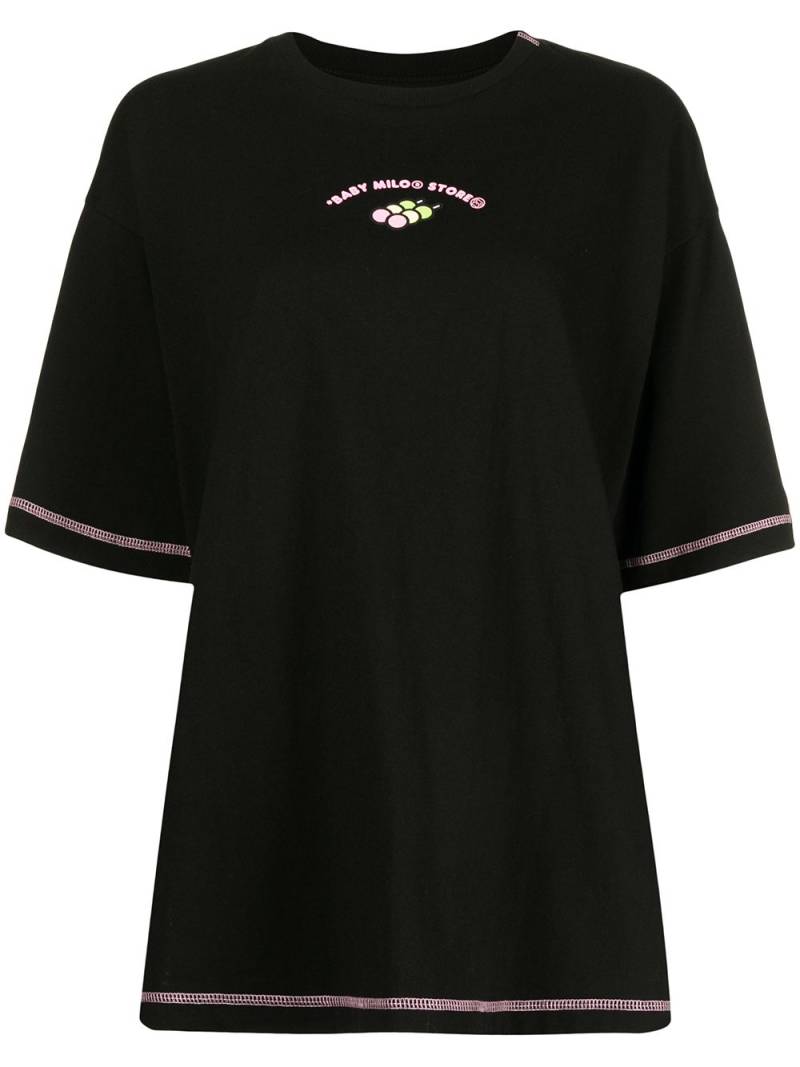 *BABY MILO® STORE BY *A BATHING APE® logo crew-neck T-shirt - Black von *BABY MILO® STORE BY *A BATHING APE®