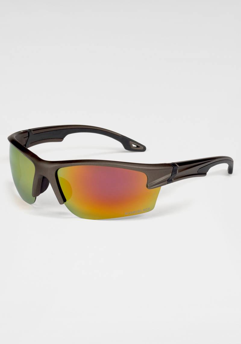 BACK IN BLACK Eyewear Sonnenbrille, Gläser mit Polarisationsfilter von BACK IN BLACK Eyewear