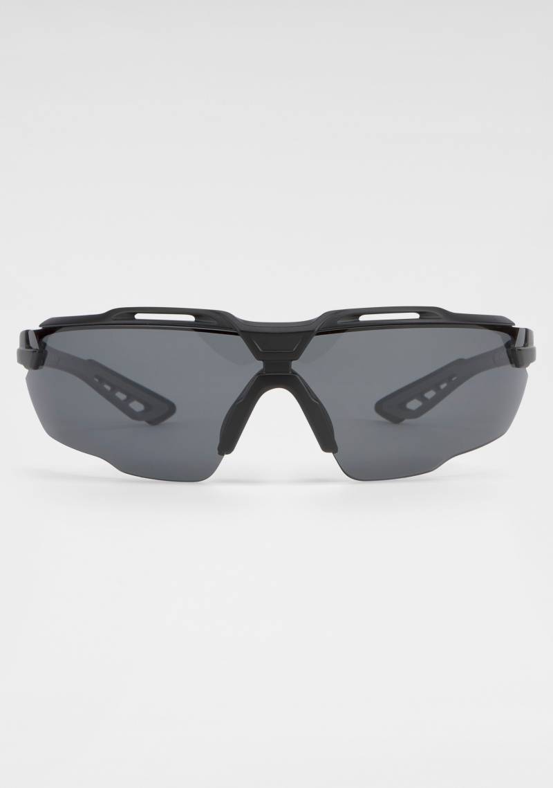 BACK IN BLACK Eyewear Sonnenbrille, mit gebogenen Gläsern von BACK IN BLACK Eyewear