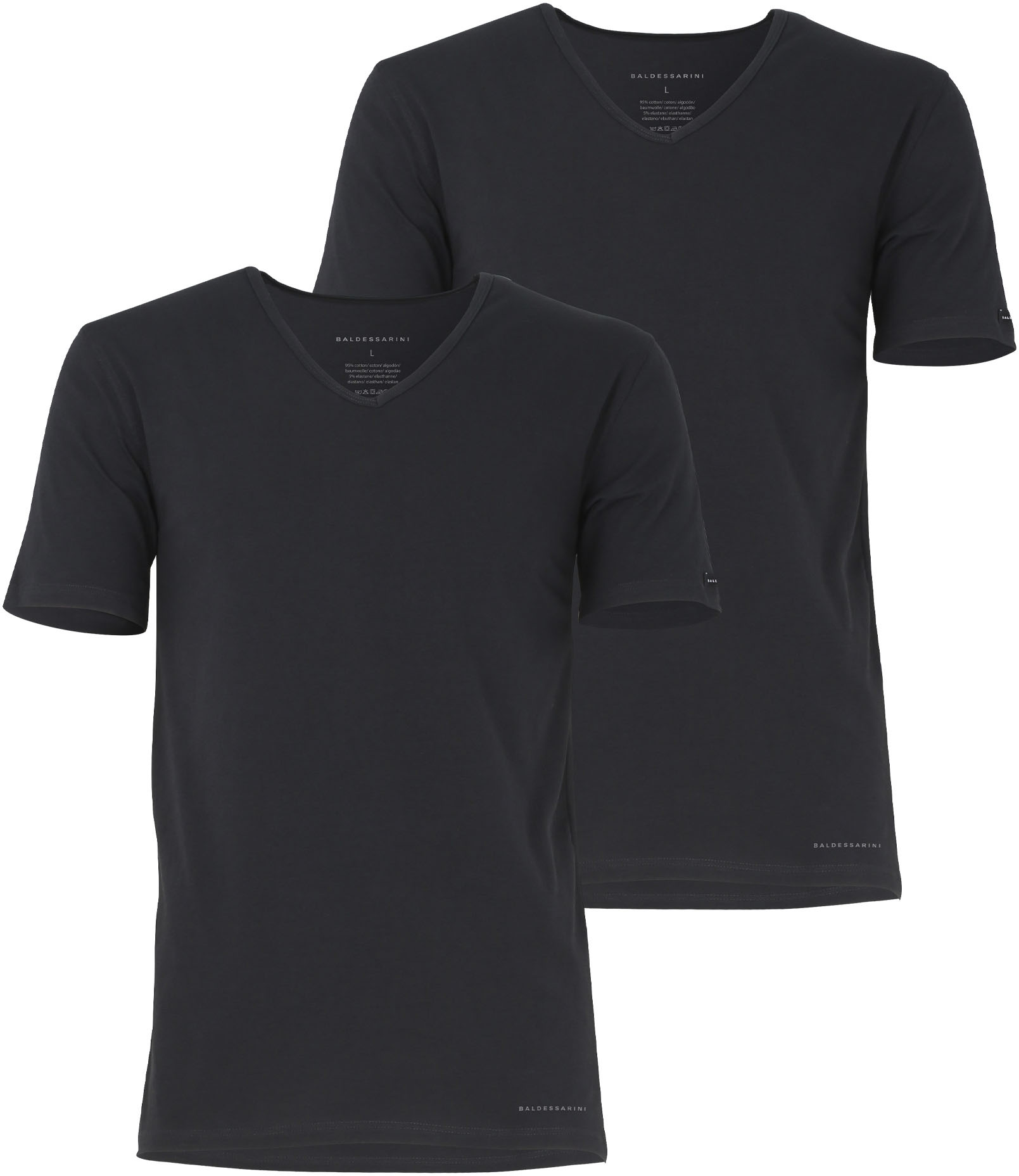 BALDESSARINI Unterhemd »Shirt, 1/2, V-Ausschnitt«, (2er Pack), mit kurzem Arm BALDESSARINI Unterhemd »Shirt, 1/2, V-Ausschnitt«, (2er Pack), mit kurzem Arm von BALDESSARINI