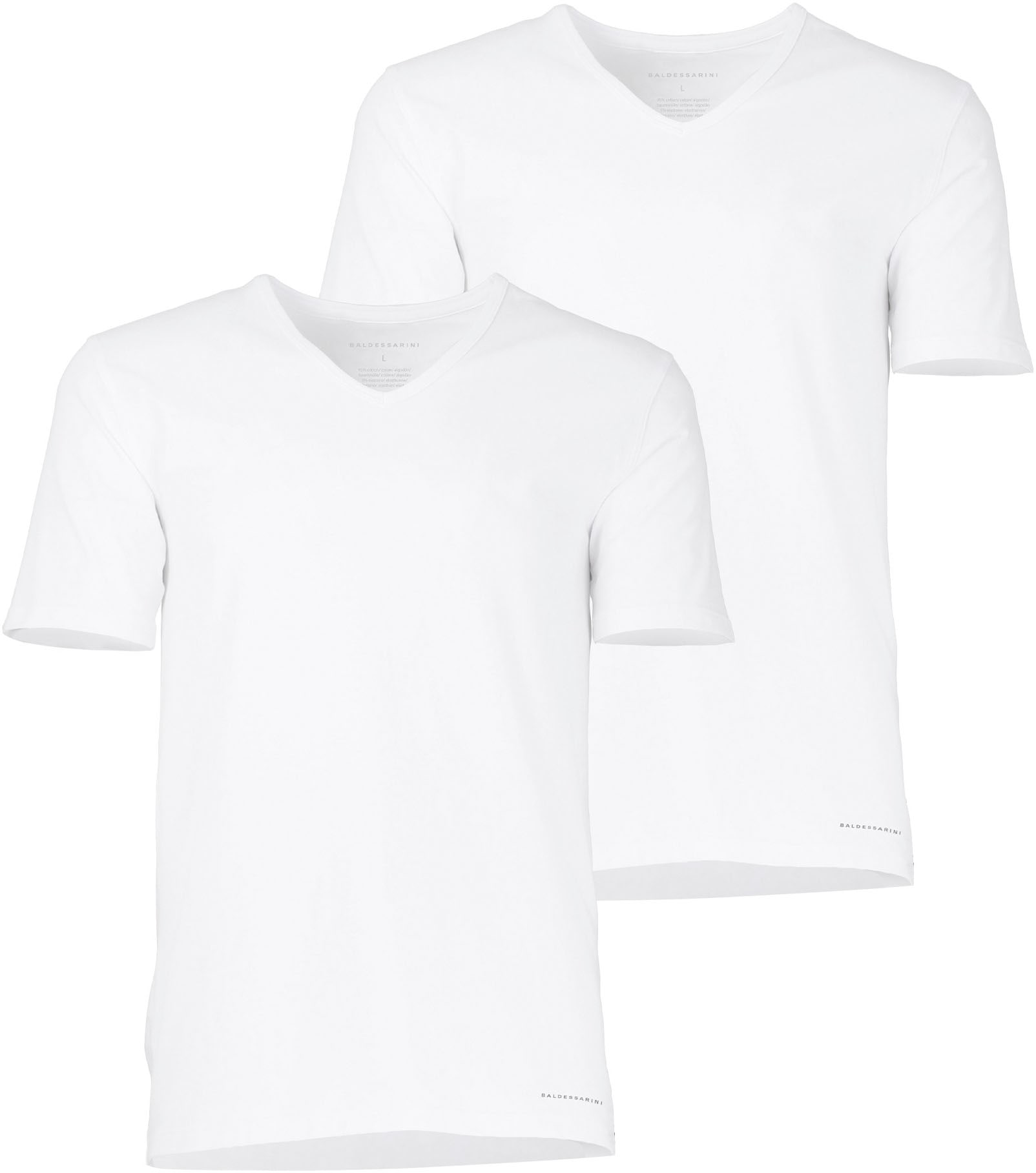 BALDESSARINI Unterhemd »Shirt, 1/2, V-Ausschnitt«, (2er Pack), mit kurzem Arm von BALDESSARINI