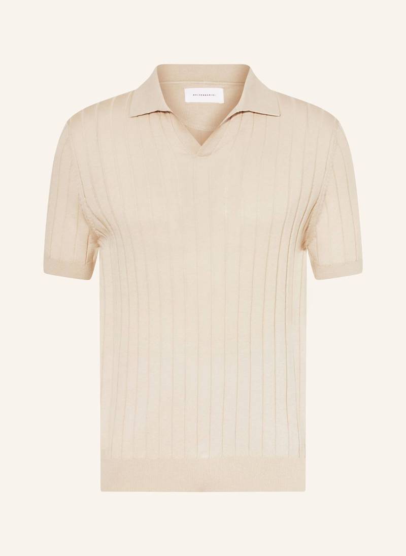 Baldessarini Strick-Poloshirt beige von BALDESSARINI