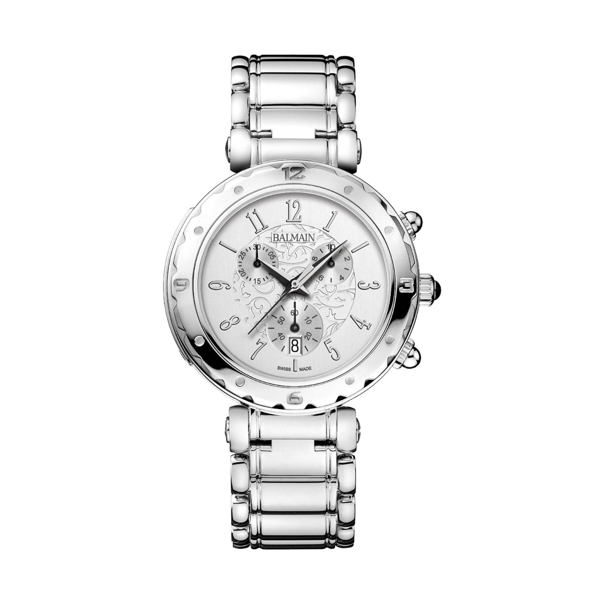 Analoguhr Damen Silber 38mm von BALMAIN