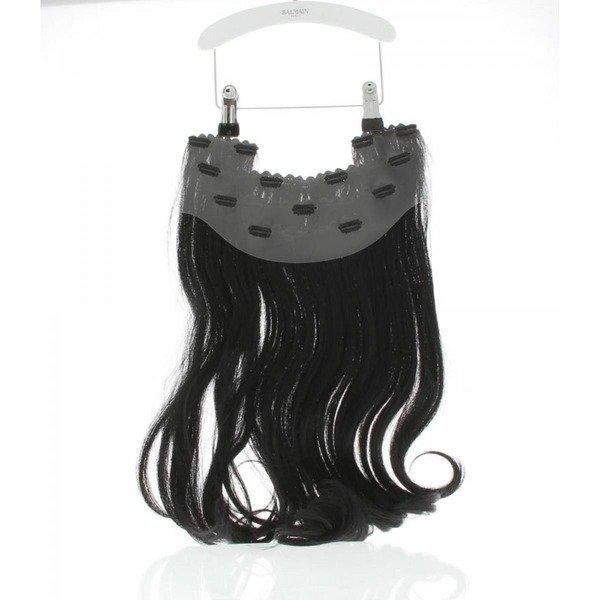 Clip-in Weft Memory®hair 45cm Dubai, Black Damen Black ONE SIZE von BALMAIN