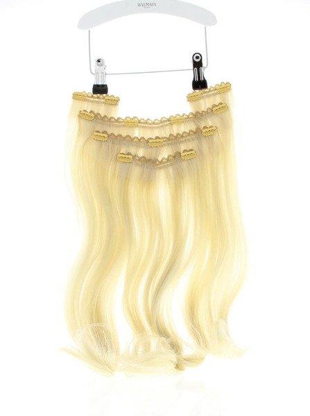 Clip-in Weft Memory®hair 45cm Stockholm, Extremly Light Ash Blonde Damen Light Ash Blonde ONE SIZE von BALMAIN