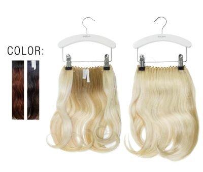 Hair Dress 40cm Barcelona Echthaar Damen Brun Cuir 40cm von BALMAIN