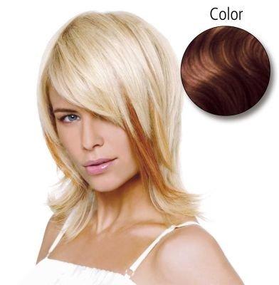 Natur Glatt 40 Cm 18 Mittelcocoblond Echthaarstr. 10 Stück Damen golden ONE SIZE von BALMAIN