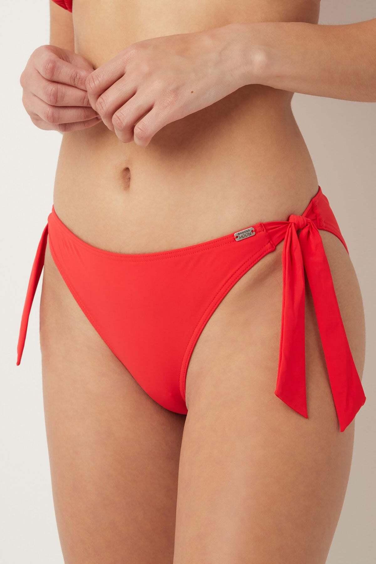 Bikini-hose Menda-spring Damen Rot Bunt XXL von BANANA MOON