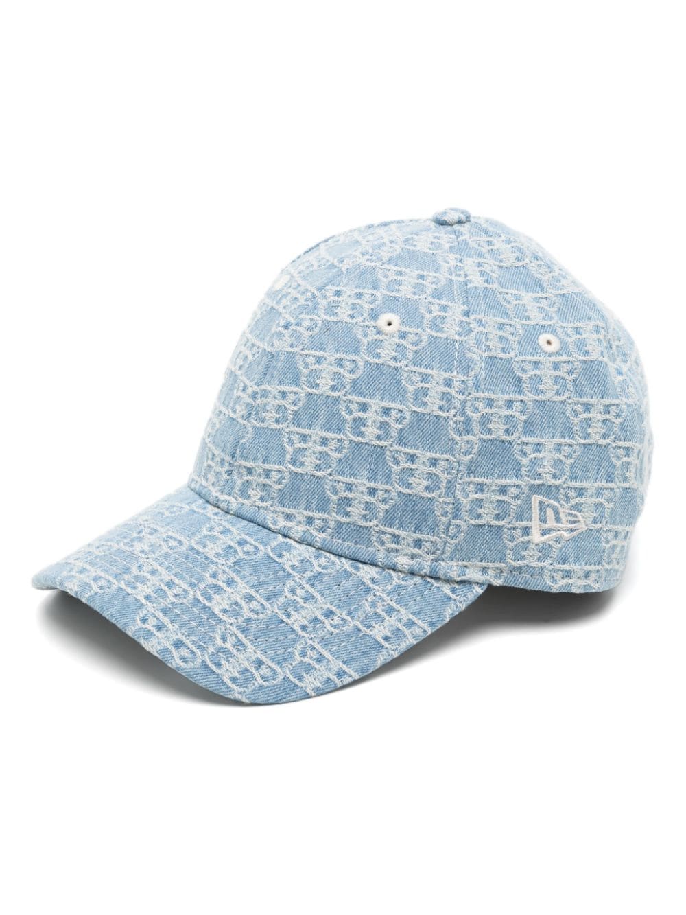 BAPY BY *A BATHING APE® full jacquard denim cap - Blue von BAPY BY *A BATHING APE®