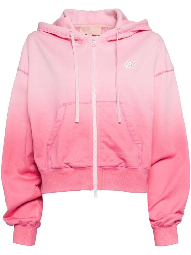 BAPY BY *A BATHING APE® logo patch cotton zip jacket - Pink von BAPY BY *A BATHING APE®