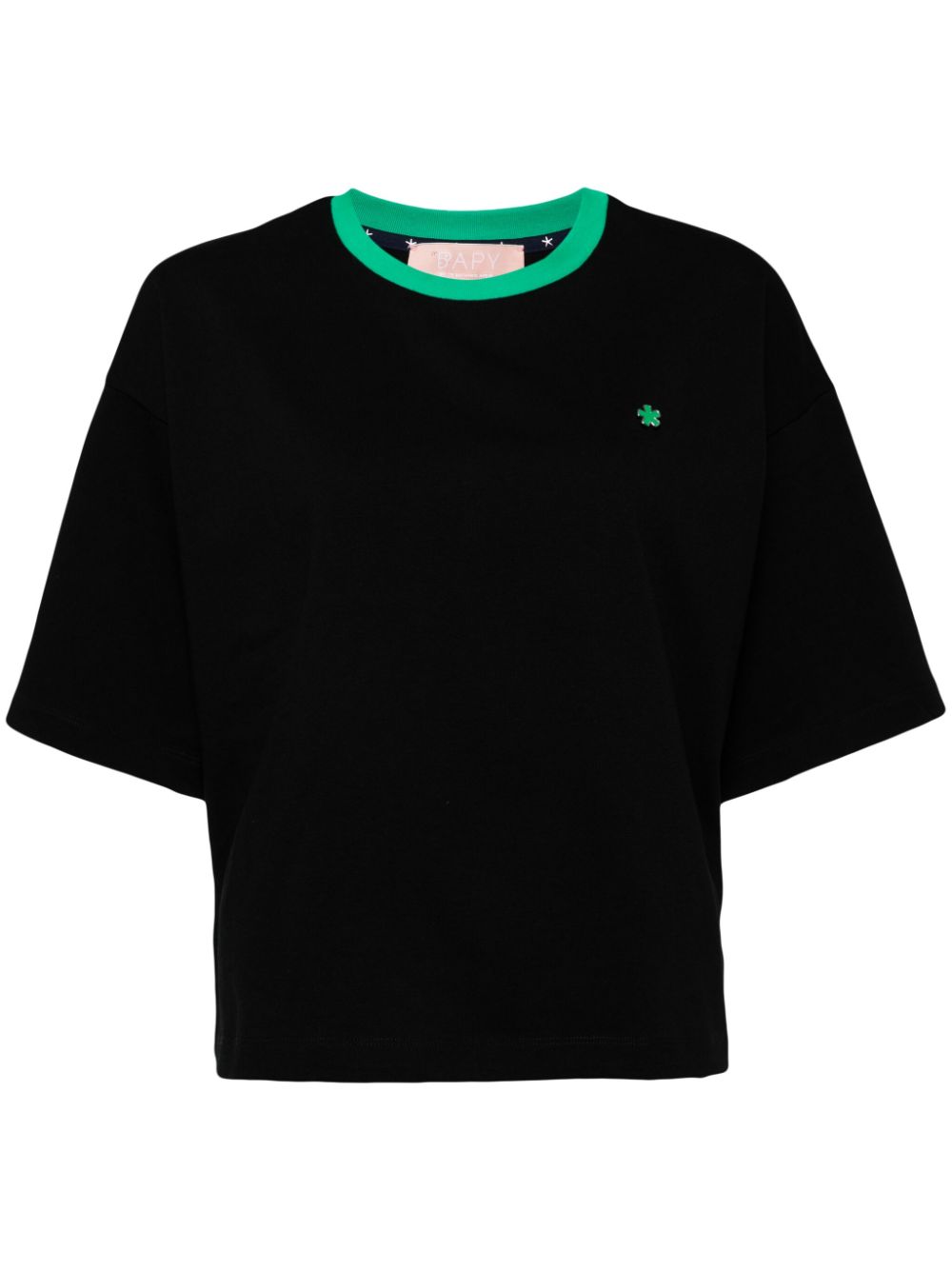 BAPY BY *A BATHING APE® pin-fastening cotton T-shirt - Black von BAPY BY *A BATHING APE®