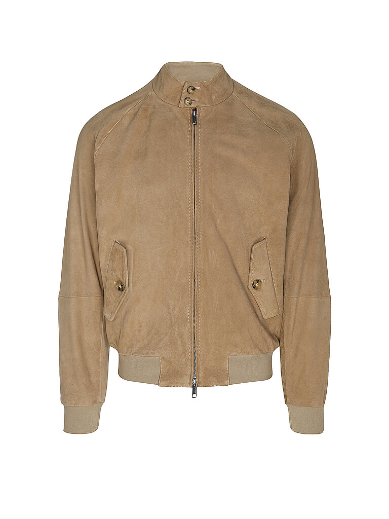 BARACUTA Lederjacke G9 SUEDE camel | L von BARACUTA