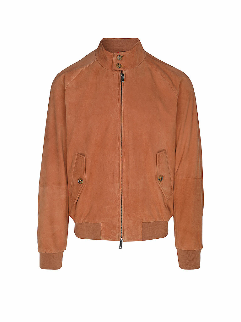 BARACUTA Lederjacke G9 SUEDE kupfer | L von BARACUTA