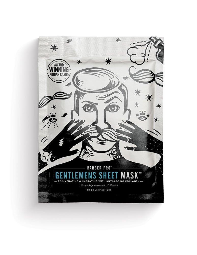 Gentlemens Sheet Mask Unisex  23g von BARBER PRO