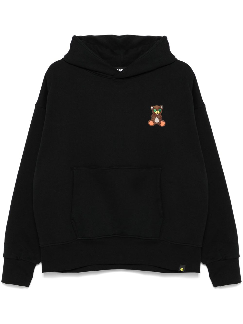 BARROW Iconic Teddy hoodie - Black von BARROW