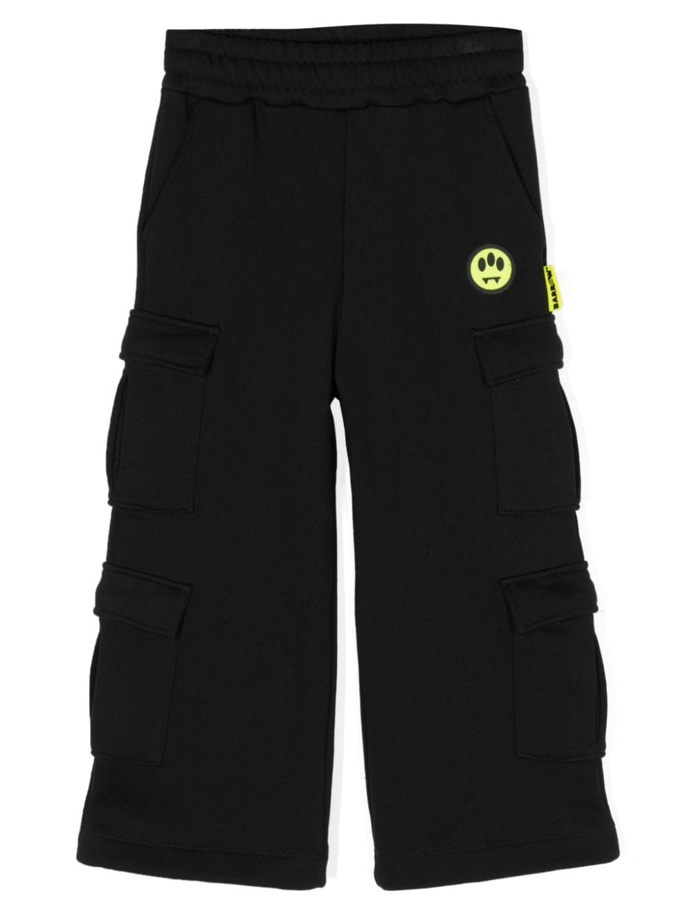 BARROW logo-appliqué cotton cargo trousers - Black von BARROW