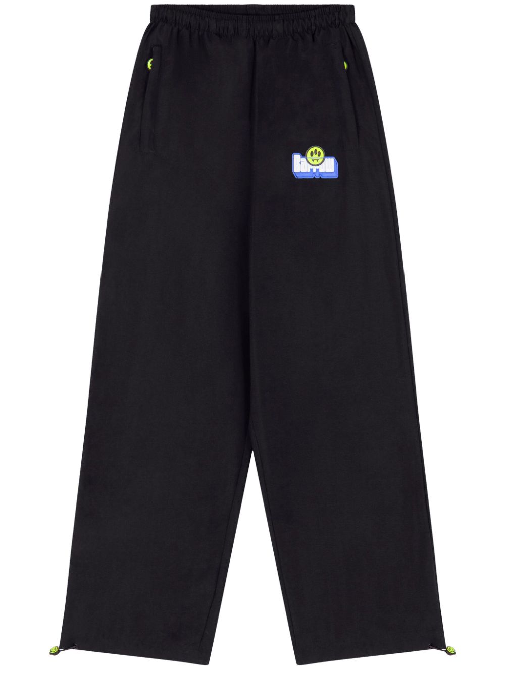 BARROW logo-appliqué track pants - Black von BARROW