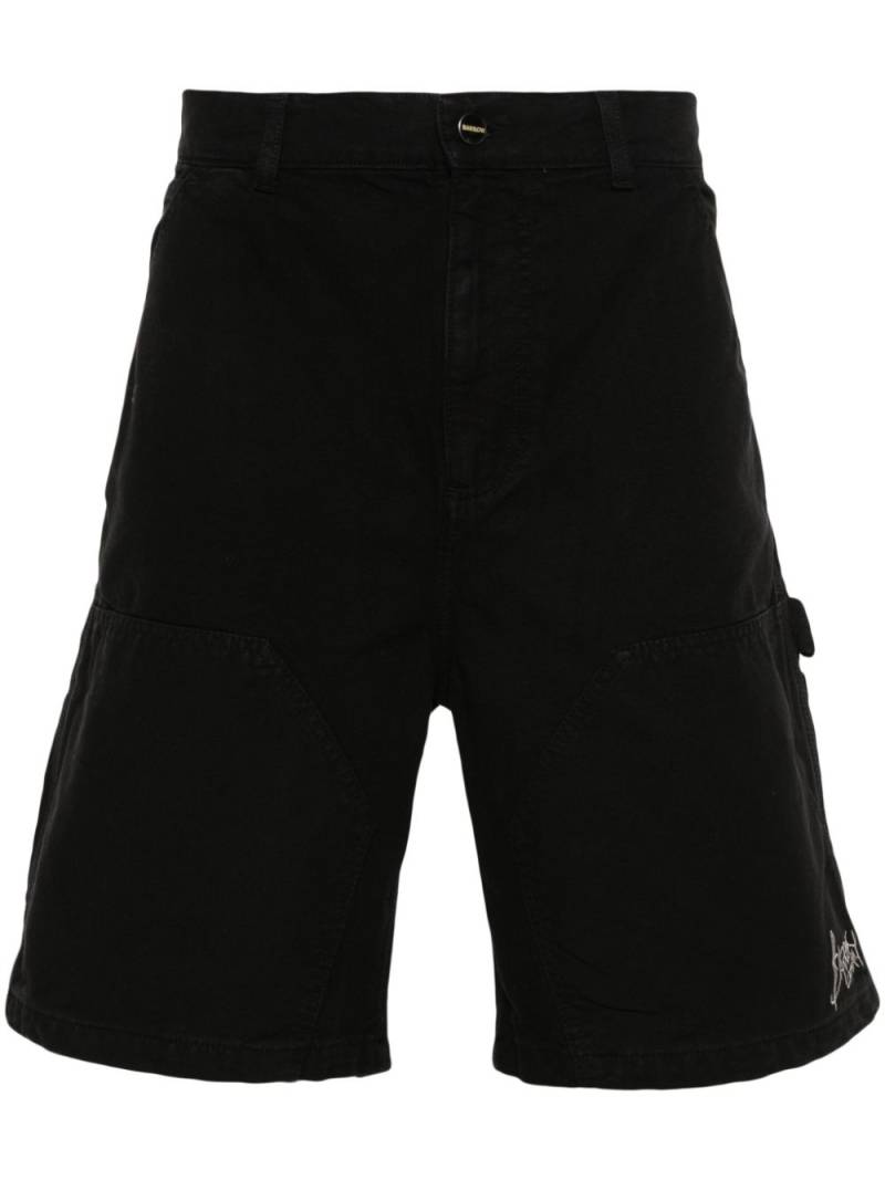 BARROW logo-embroidered bermuda shorts - Black von BARROW