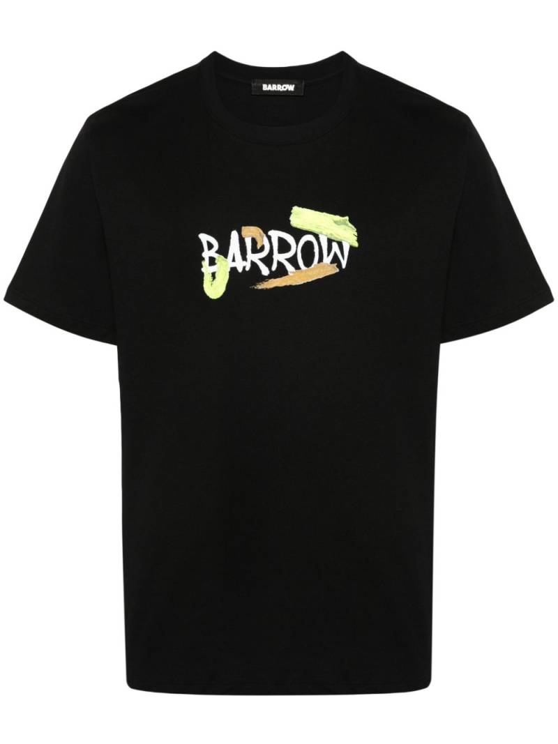 BARROW logo-print T-shirt - Black von BARROW