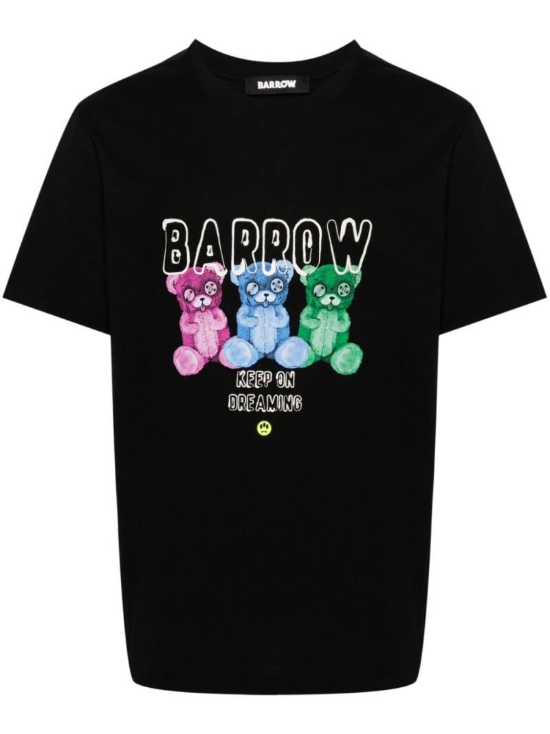 BARROW logo-print T-shirt - Black von BARROW