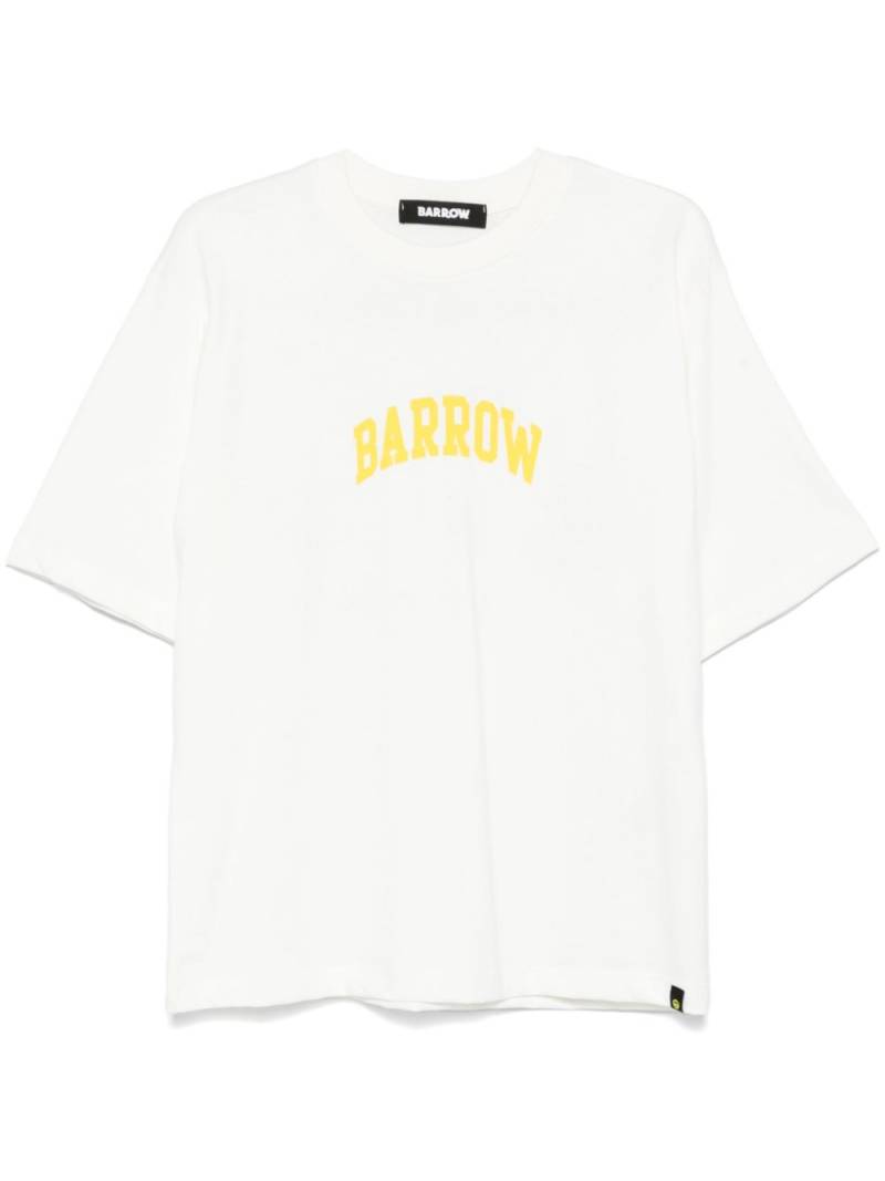 BARROW logo-print T-shirt - White von BARROW