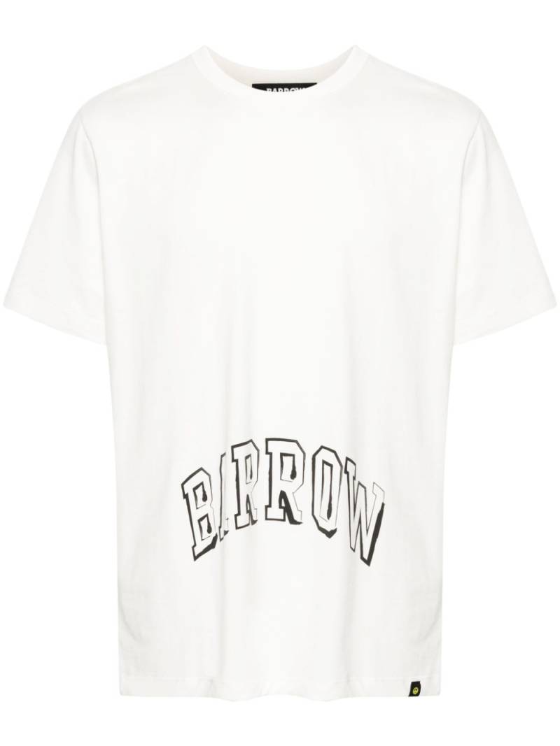 BARROW logo-print T-shirt - White von BARROW