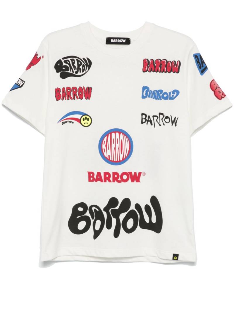 BARROW logo-print T-shirt - White von BARROW