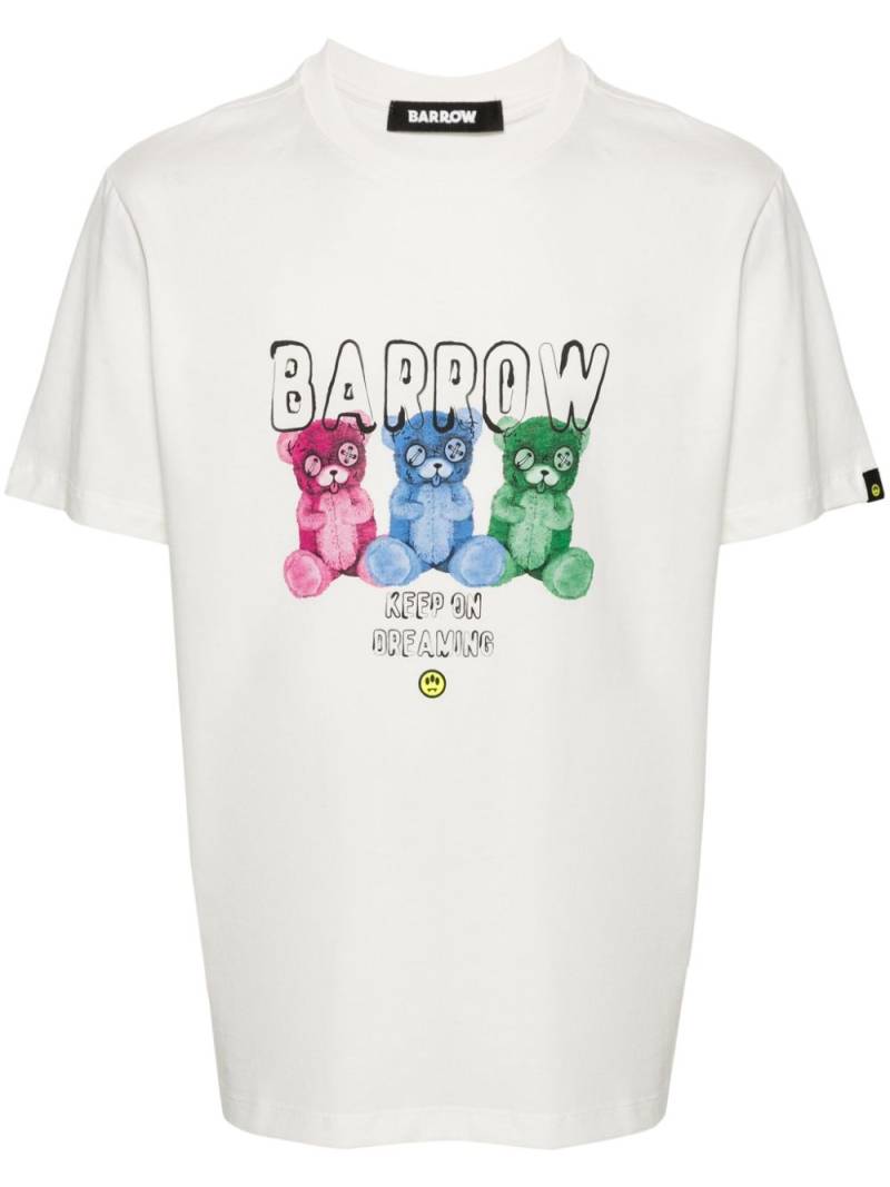 BARROW logo-print T-shirt - White von BARROW