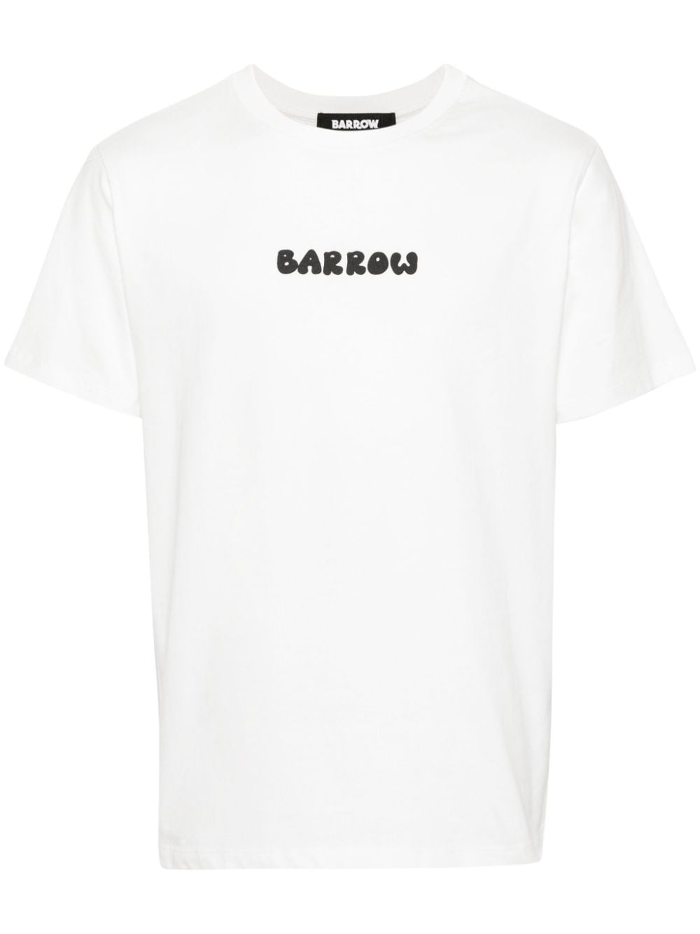 BARROW logo-print cotton T-shirt - White von BARROW