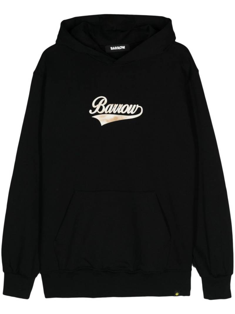 BARROW logo-print hoodie - Black von BARROW