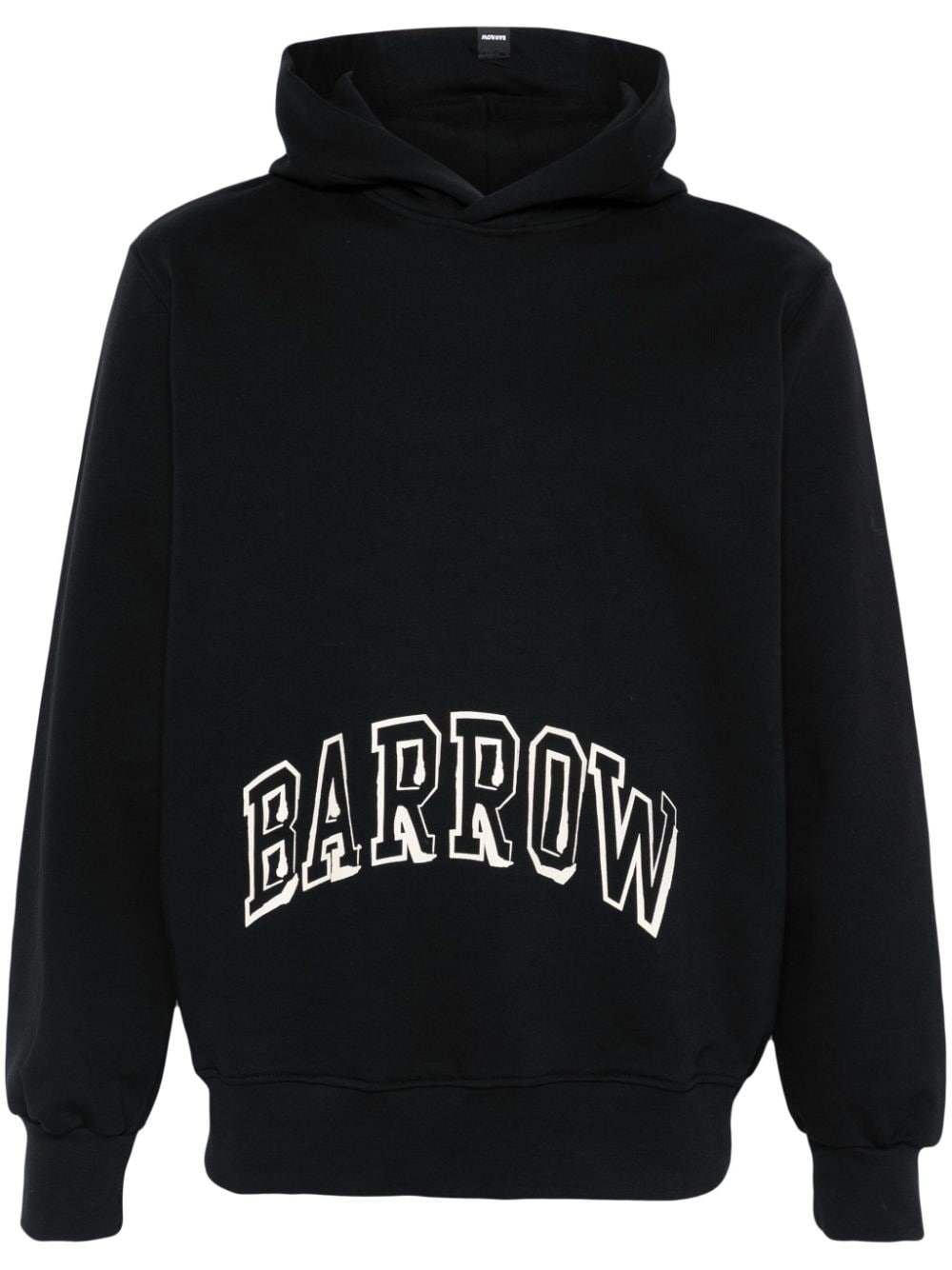 BARROW logo-print hoodie - Black von BARROW