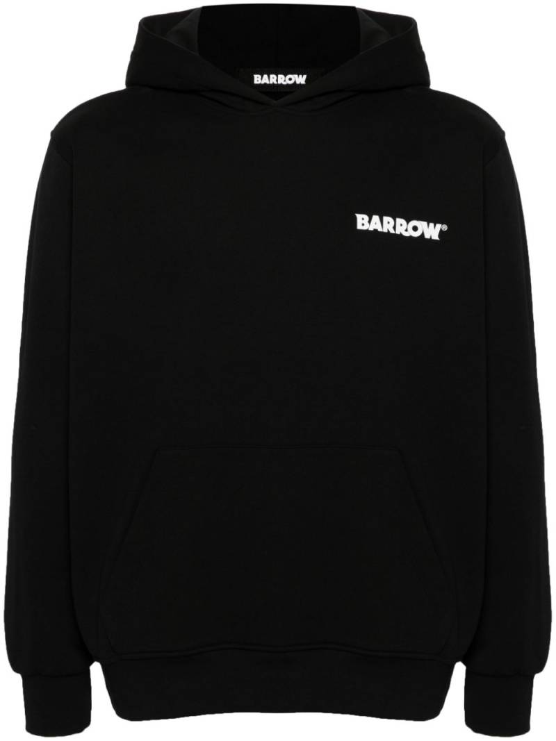 BARROW logo-print hoodie - Black von BARROW