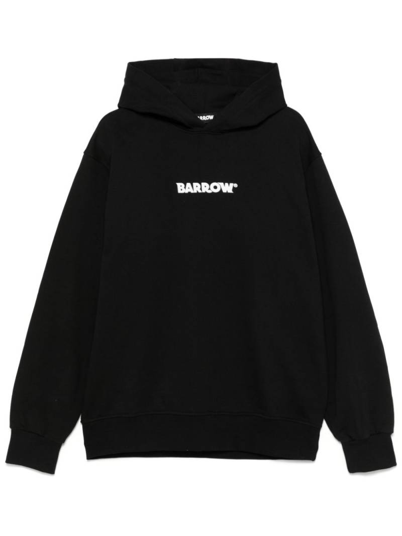 BARROW logo-print hoodie - Black von BARROW