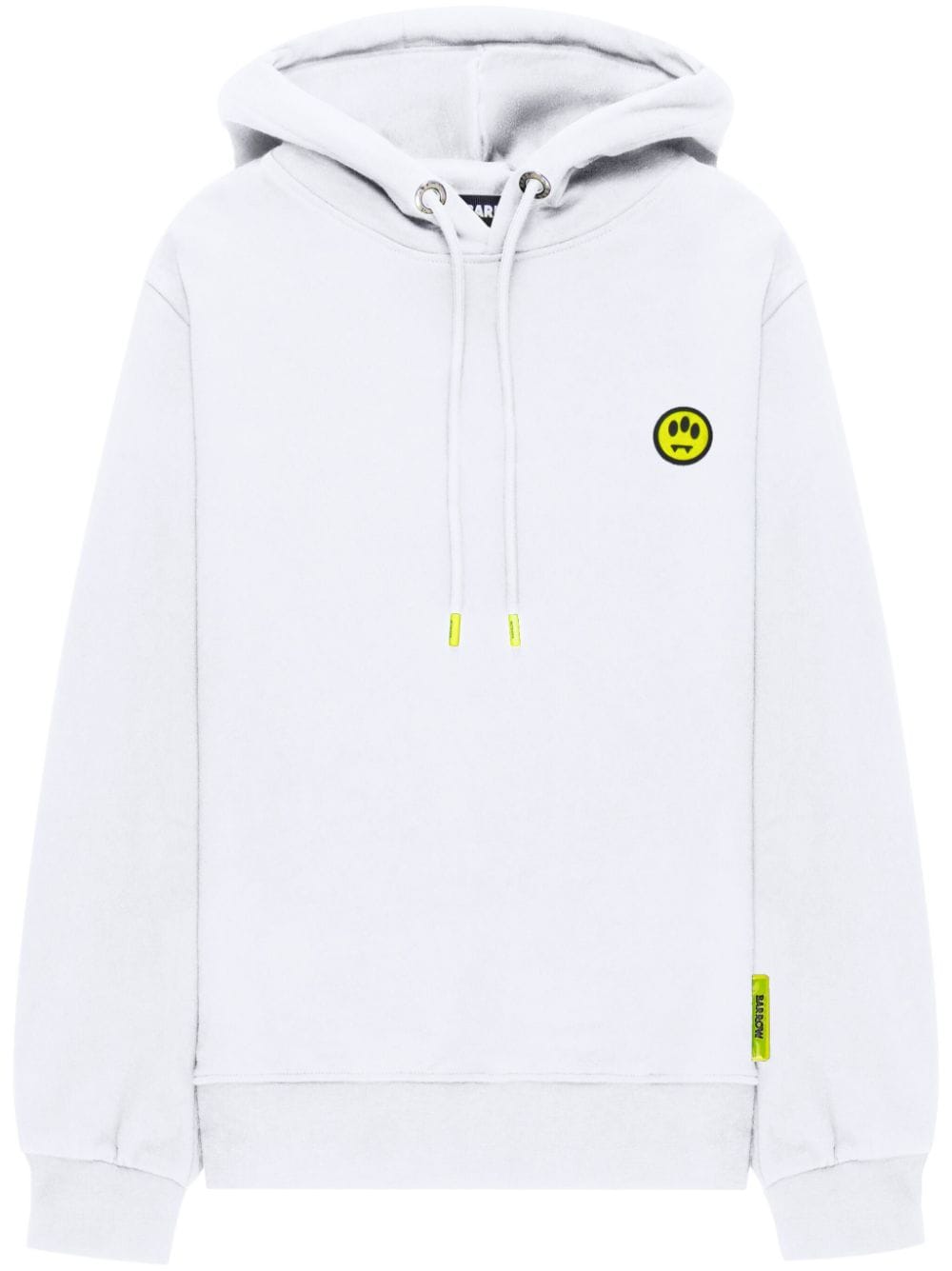 BARROW logo print hoodie - White von BARROW