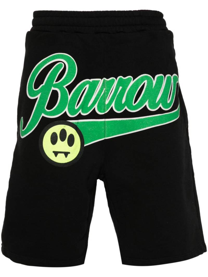 BARROW logo-print shorts - Black von BARROW