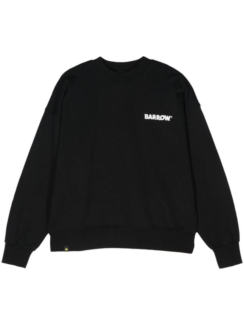 BARROW logo-print sweatshirt - Black von BARROW