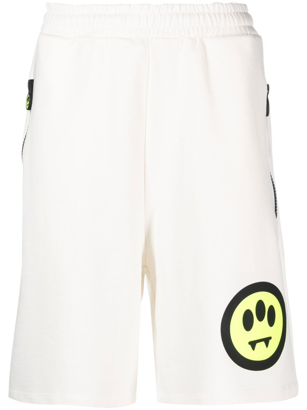 BARROW logo-print track shorts - White von BARROW