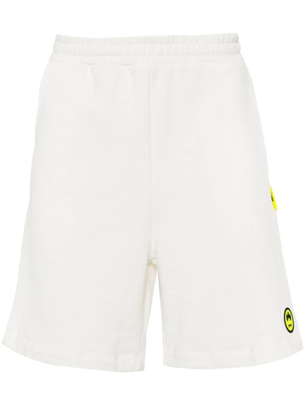 BARROW logo-rubberised cotton shorts - Neutrals von BARROW