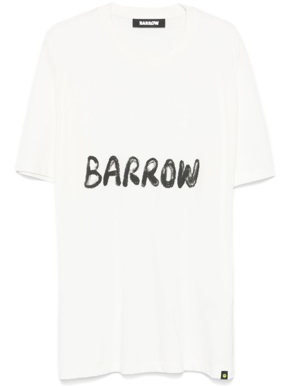 BARROW printed T-shirt - White von BARROW