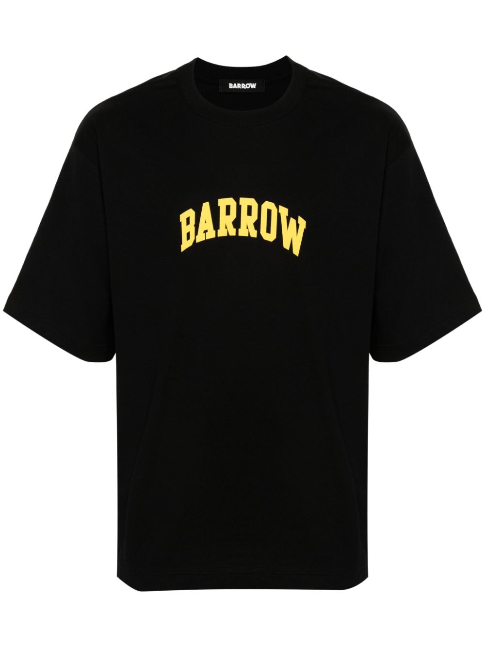 BARROW stickers-print T-shirt - Black von BARROW