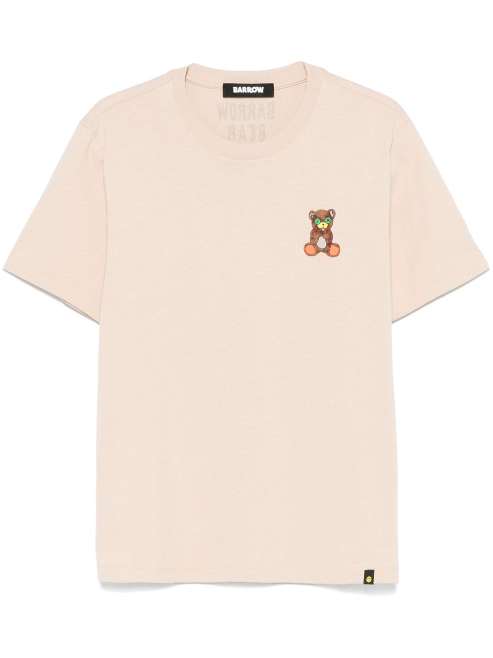 BARROW teddy bear-motif T-shirt - Neutrals von BARROW