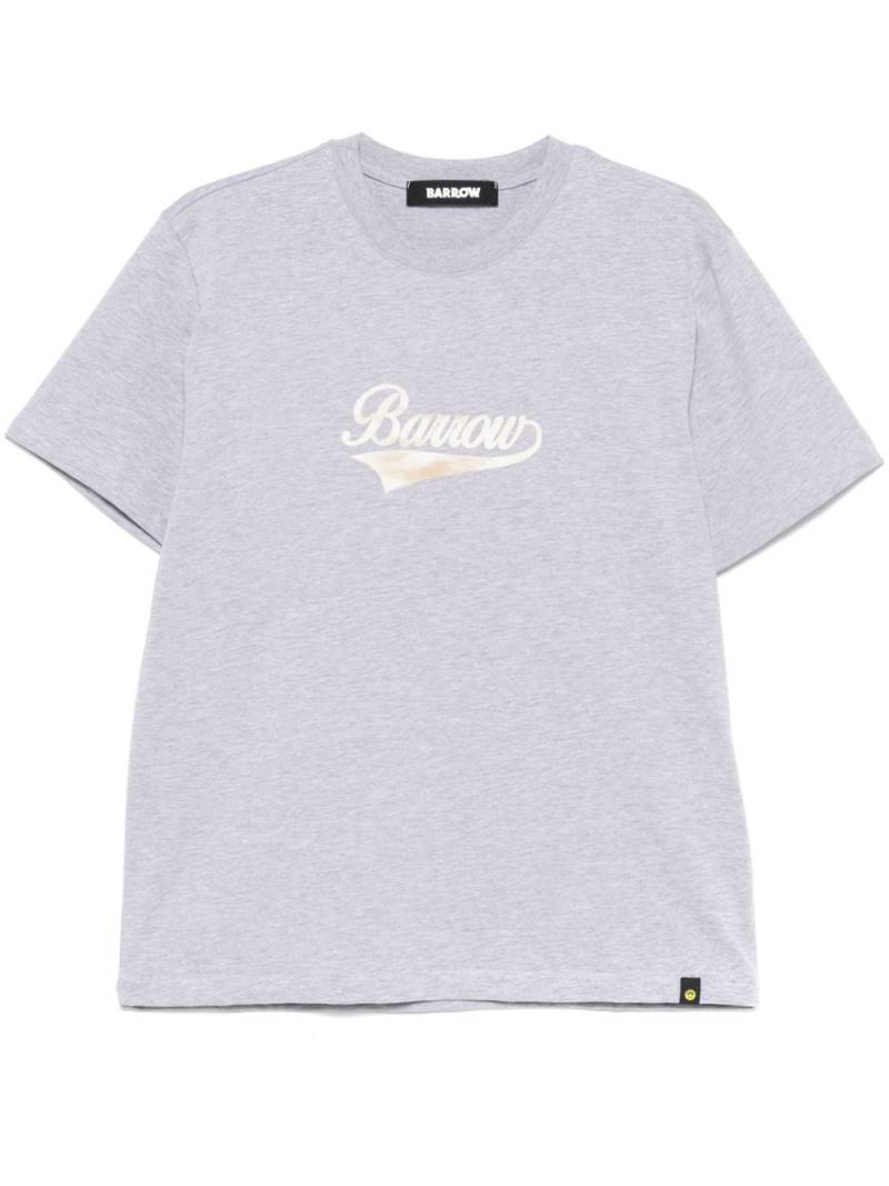 BARROW teddy-print T-Shirt - Grey von BARROW