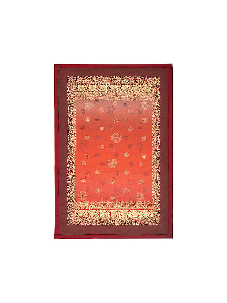 BASSETTI Tagesdecke - Plaid PALLAVICINO 135x190cm Rot rot von BASSETTI