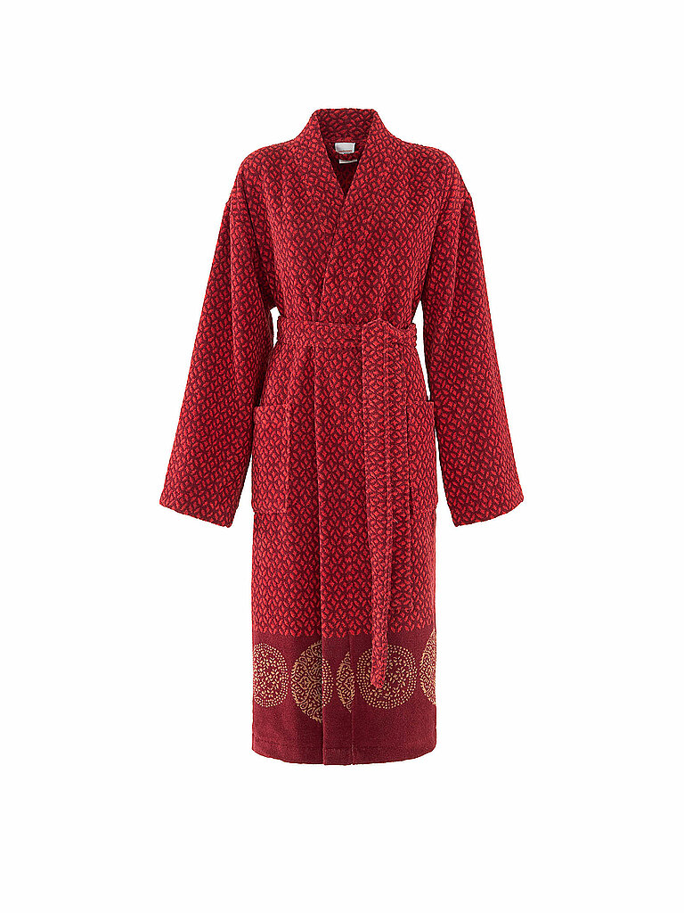 BASSETTI Unisex Bademantel PALLAVICINO Rot rot | XL BASSETTI Unisex Bademantel PALLAVICINO Rot rot | XL von BASSETTI