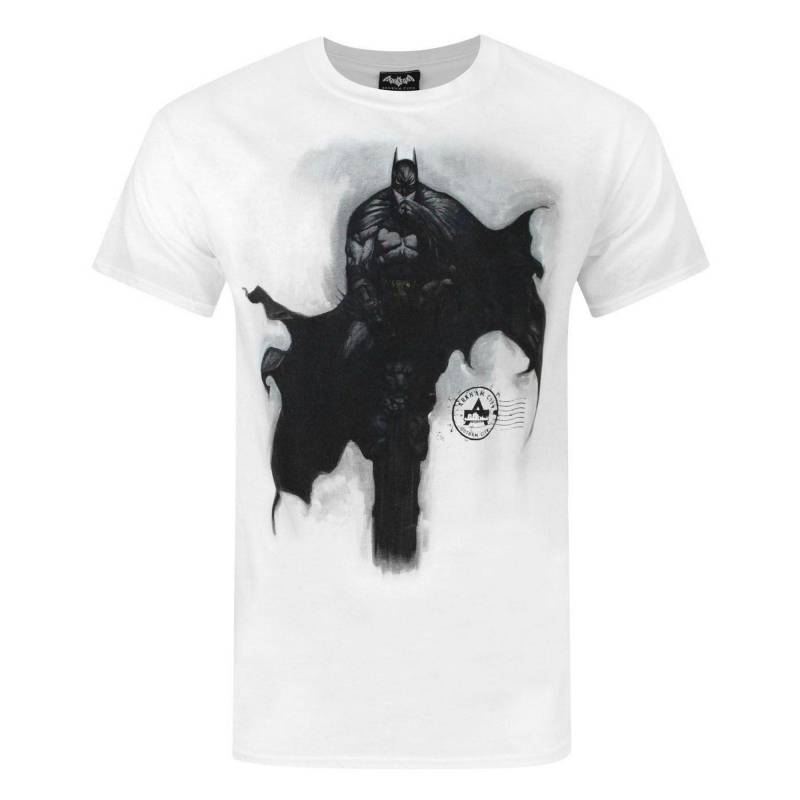 Arkham City Tower Tshirt Herren Weiss XXL von BATMAN