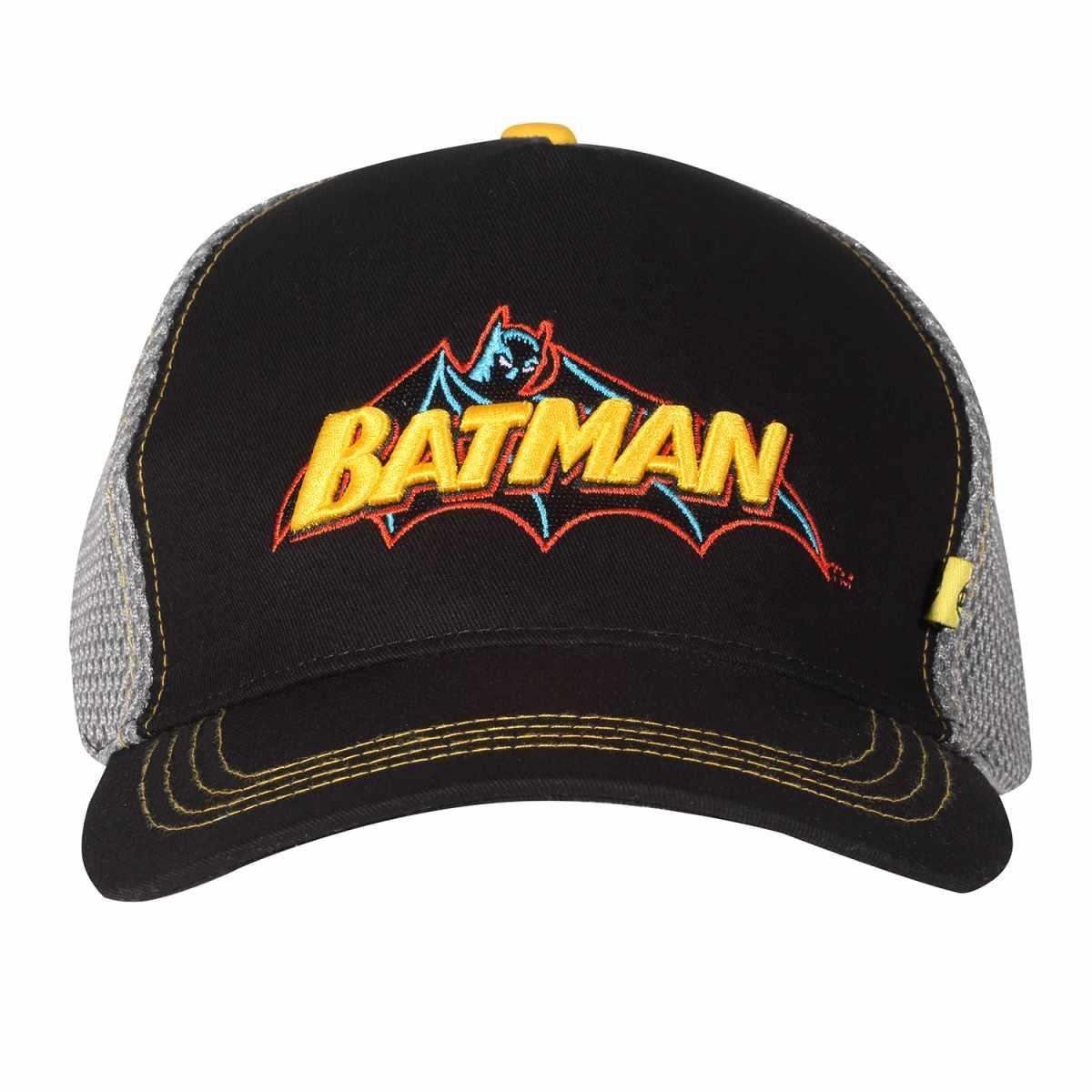 BATMAN - BaseballMütze Netzrücken, für Damen, Schwarz, One Size von BATMAN