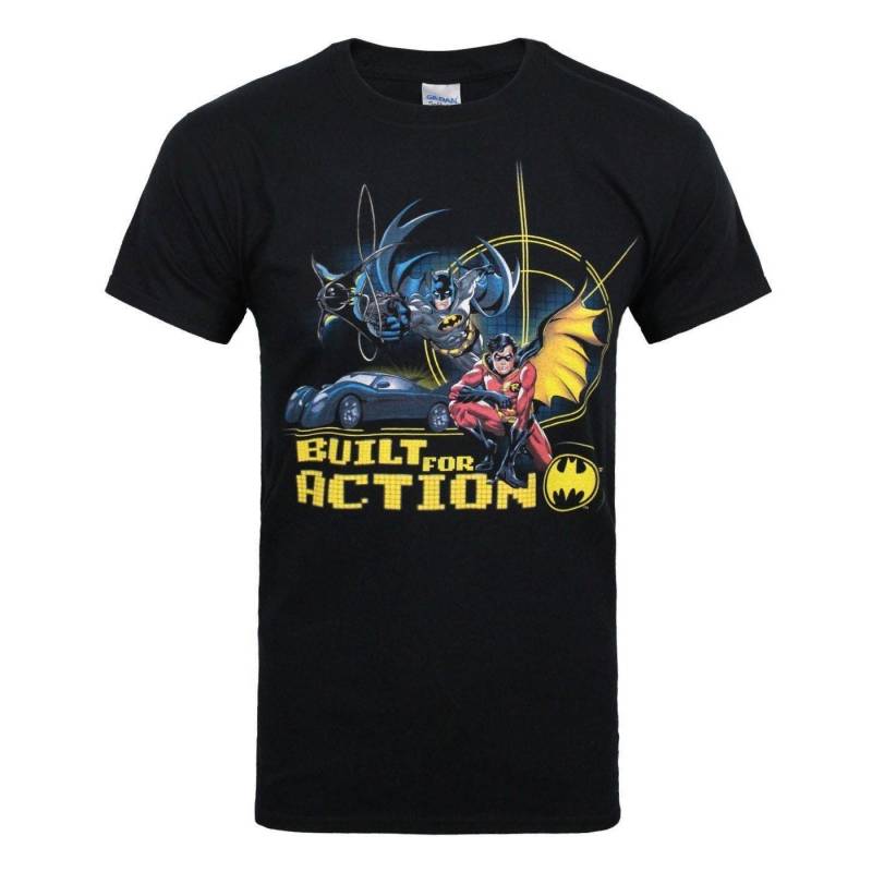 Built For Action Tshirt Herren Schwarz S von BATMAN