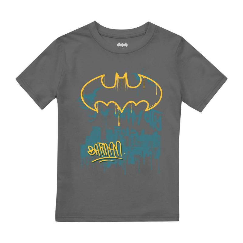 Hero Of The Night Tshirt Jungen Charcoal Black 128 von BATMAN