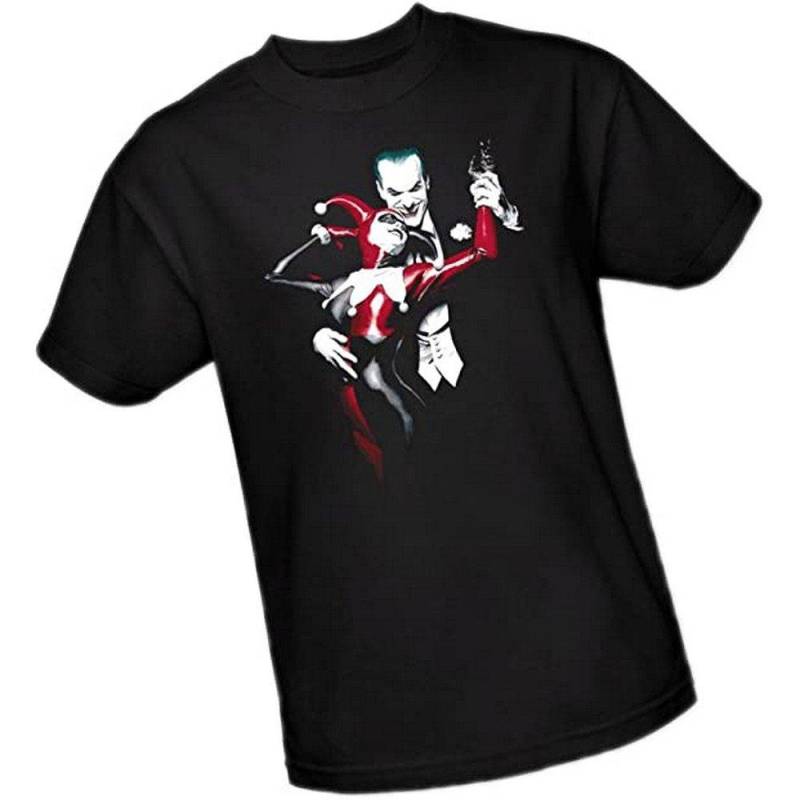 Joker & Harley Tshirt Herren Multicolor XXL von BATMAN