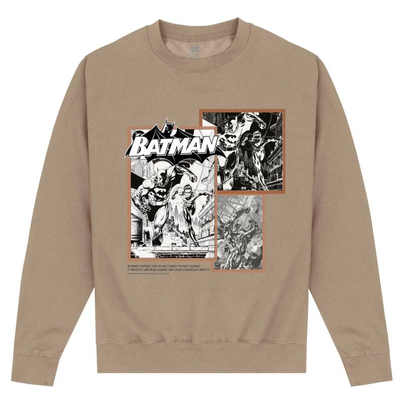 BATMAN - Sweatshirt, für Herren, Beige, Größe M von BATMAN